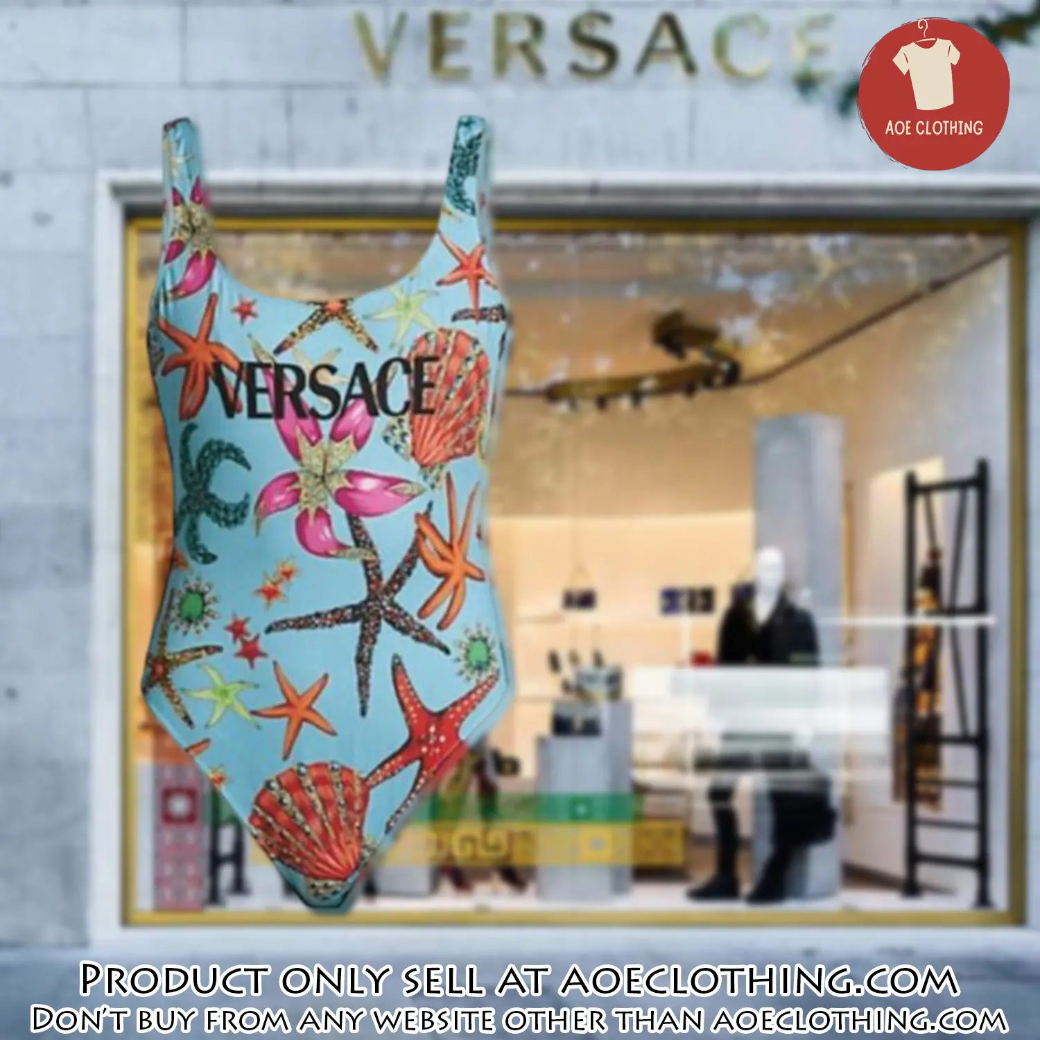 Versace swimwear beachwear one piece swimsuit osw1078 aoe2547589